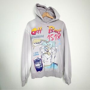 Jungles Off Beat Strasbourg 1518 Hoodie Size M EUC